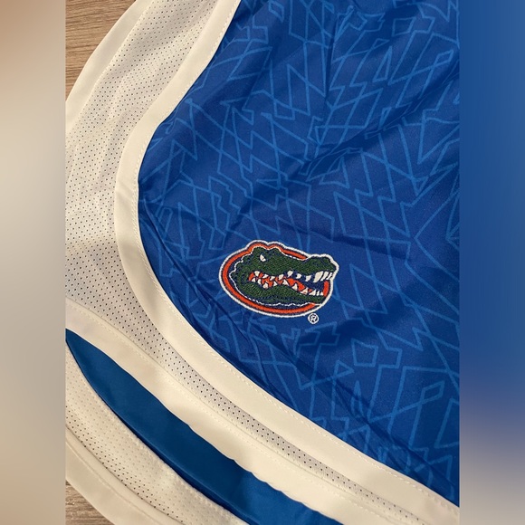 NWT Nike Florida Gators Shorts Women's XL Blue Dri-Fit Lined Athletic Running - Picture 5 of 9